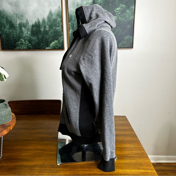 G.H Bass and Co Zip Up Grey Sweater Medium - Picture 5 of 10